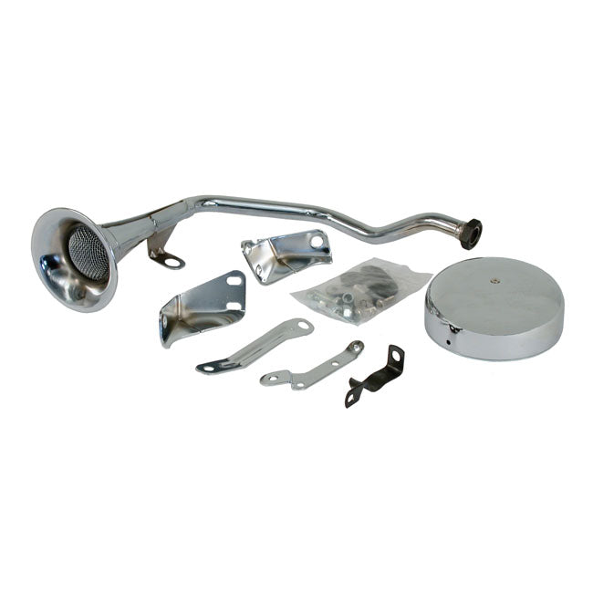 MCS Early Style Trumpet Horn Kit. 6-Volt. Chrome – 1949–1964 FL