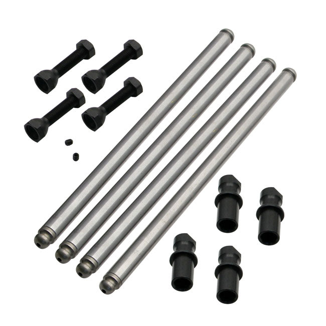 S&S, Non-Adj. Chromoly Pushrod Set For 74" Panhead for 48-52 1200Cc (74") Panhead With 53-84 Style Hydraulic Lifters