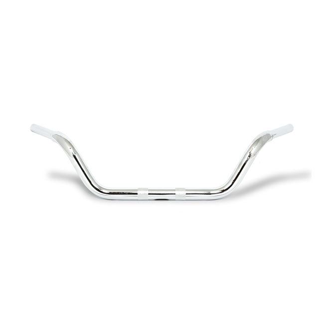 Motorcycle Storehouse 1-1/4" Late Fatboy Oem Style Handlebar, Chrome for 82-20 H-D (Excl. 08-20 E-Throttle And 88-11 Springers) With 1 1/4" Diameter Risers