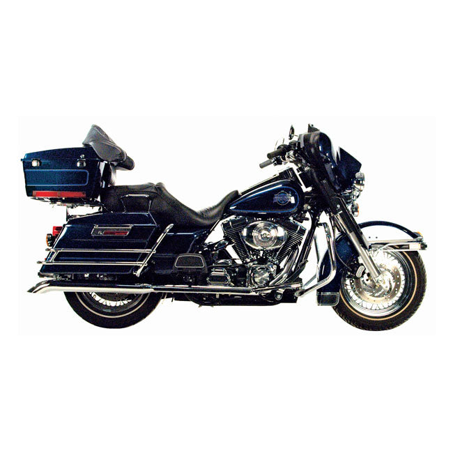 Paughco, Independent Dual Head Pipes. Chrome for 95-06 Flt/Touring Models