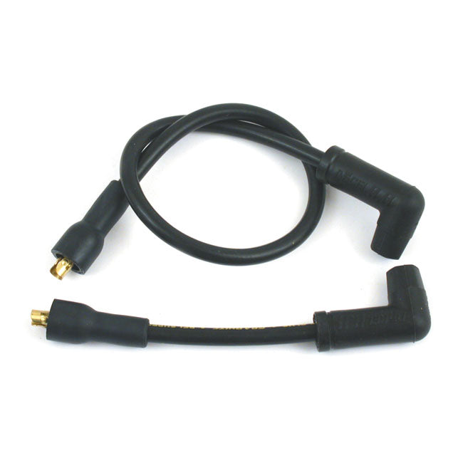 Accel, 8.8mm Suppression Core Spark Plug Wire Set. Black for 84-99 Softaill; 84-86 FX; 91-98 Dyna; 65-85 XL. (Excl. All Models With Points Style Ignition)