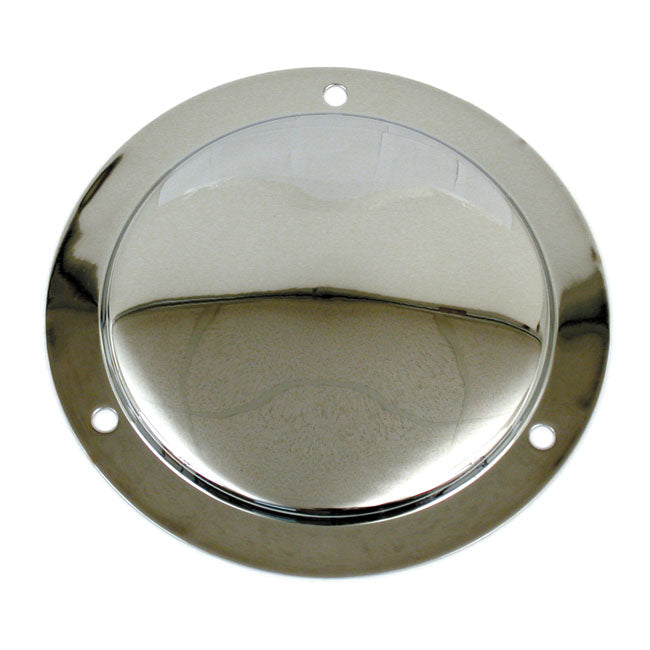 MCS Derby Cover, Stepped. Chrome – 1970–1998 Big Twin