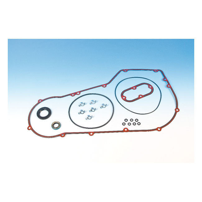 James, Primary Cover Gasket & Seal Kit. Foamet With Bead for 89-93 Softail; 91-93 Dyna