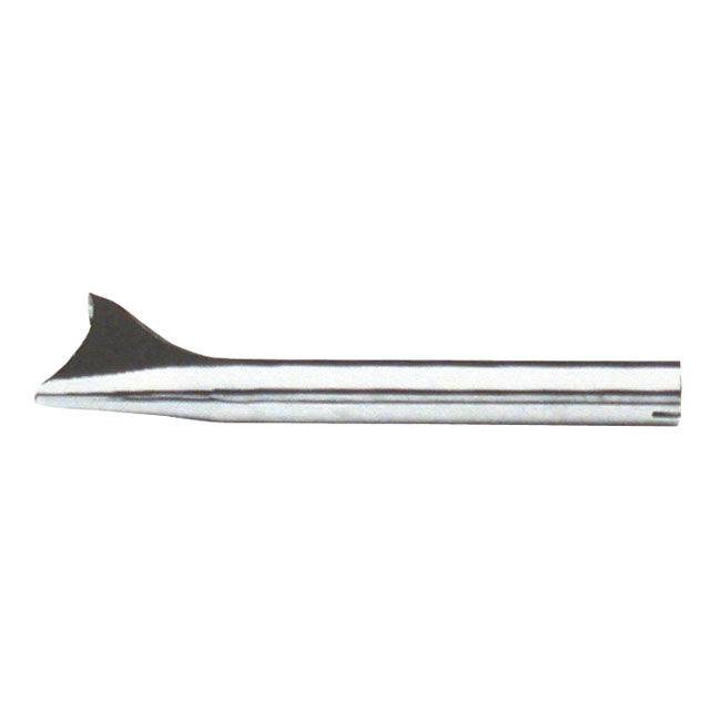 Paughco, Fishtail Extension. 18" Long. Chrome for Univ.