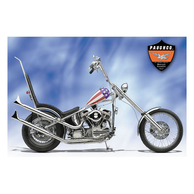 Paughco, Universal Fishtail Muffler. 28" Long. Right for Univ.