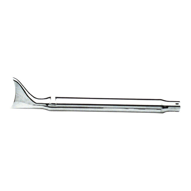 Paughco, Touring Fishtail Slip-On Muffler. 30" Long. Right for 80-84 Flt
