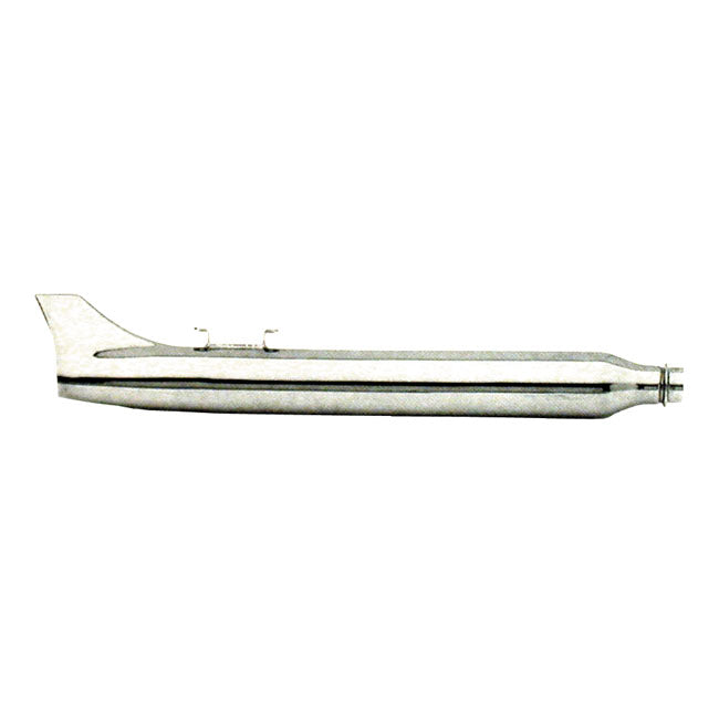 Paughco, Smooth 3" Rocket Fishtail  Muffler. 31". L&R for 85-94 Flt