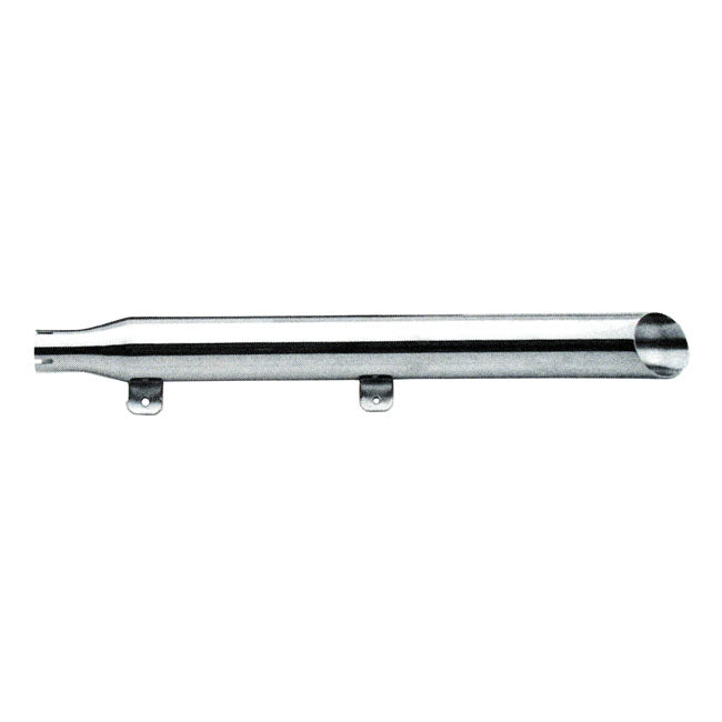 Paughco, 3" Slash-Cut Cruiser Muffler. 30". Left for 97-03 FLSTS; 05-06 FLSTC