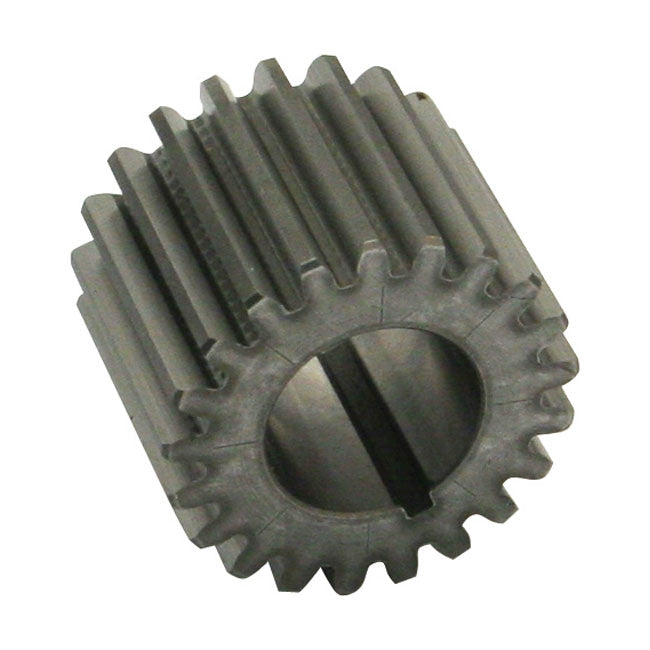 S&S Pinion Gear, White for 54-E77 Big Twin