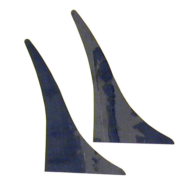 Bk Stiletto Side Struts, Short (Pr)
