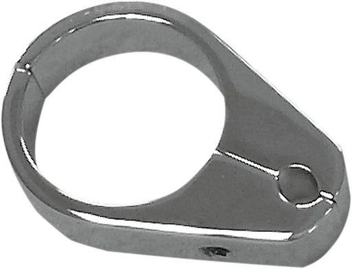 Drag Specialties Single Cable Clamp Throttle/Idle 1.5" Chrome - Part #06580029 - Hogparts UK