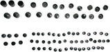 Drag Specialties Bolt Cover Kit Standard Black - Part #24010705 - Hogparts UK