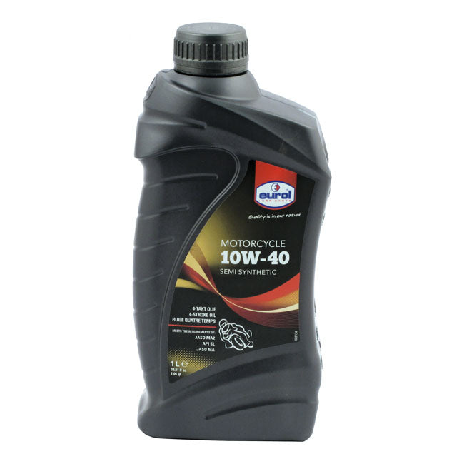 Eurol, Semi-Synthetic Motor Oil 10W40 Sg Jaso-Ma, 1L