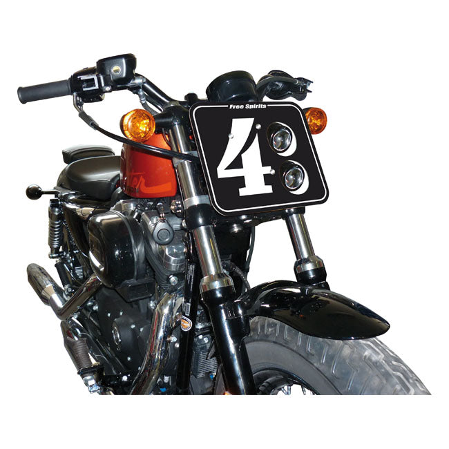 Free Spirits Headlamp Mask Kit for 10-15 XL1200X; 11-17 XL1200C