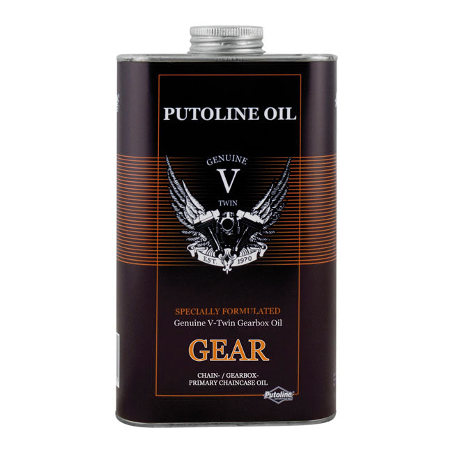 Putoline, Transmission / Primary Oil. 1 Litre for 36-20 Big Twin; 71-20 XL; 83-84 XR1000; 08-12 XR1200