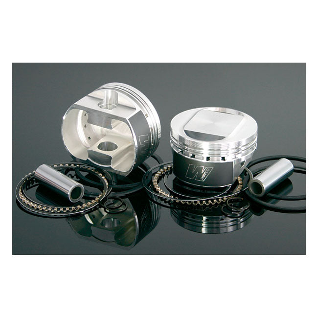Wiseco, 04-Up XL1200/Buell 10.5:1 Piston Kit. Std for 04-20 XL1200; 04-10Buell Xb12R/S