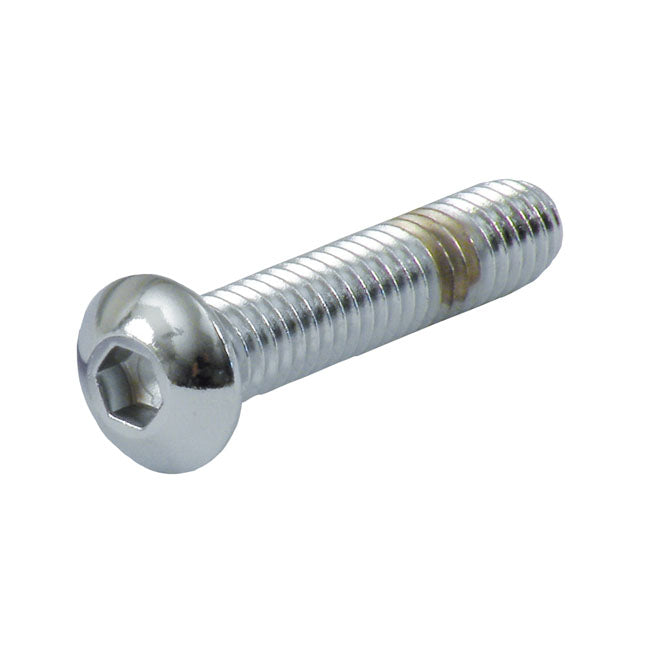 1/4-28 X 3/8 Inch Buttonhead Bolt Chr.