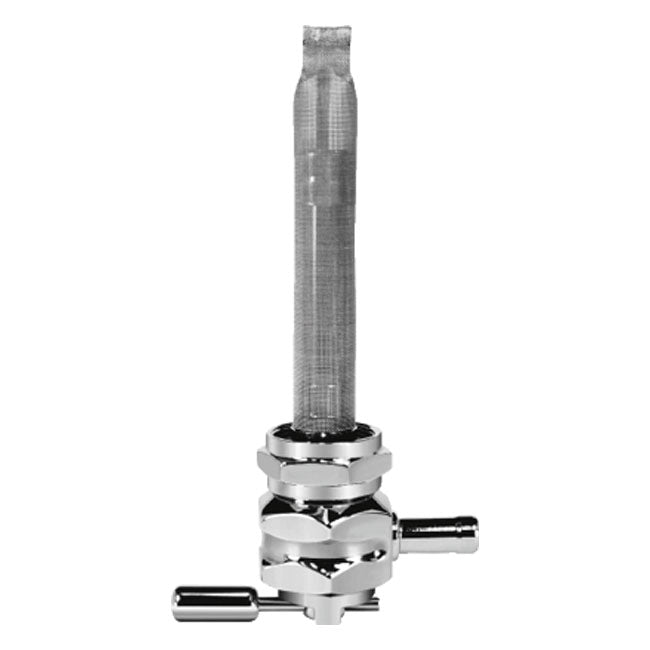 Pingel Power-Flo Petcock Hex Wave for 75-06 Big Twin, XL (Excl. Inj. Models); Customs With 75-Up Style Threaded Tanks