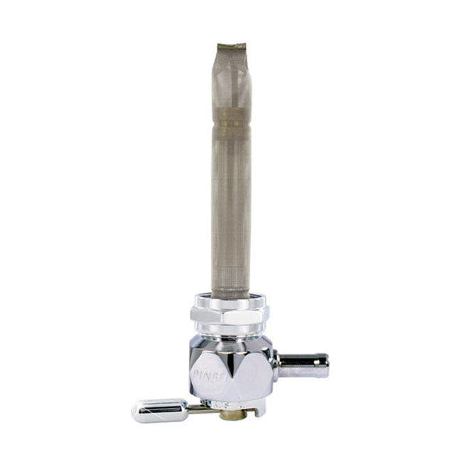 Pingel Power-Flo Petcock Diamond Design for 75-06 Big Twin, XL (Excl. Inj. Models); Customs With 75-Up Style Threaded Tanks
