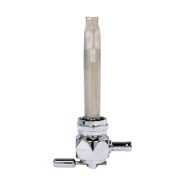 Pingel Power-Flo Petcock Diamond Design for 75-06 Big Twin, XL (Excl. Inj. Models); Customs With 75-Up Style Threaded Tanks