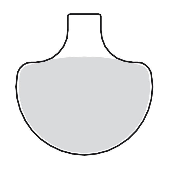 EBC Double-H Sintered Brake Pads for Front: 84-99Big Twin, TC, XL; L88-11 Springers