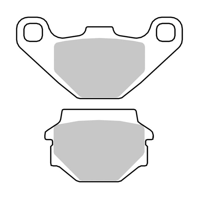 EBC Organic Brake Pads for Rear: 94-97 Buell