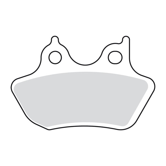 EBC Organic Brake Pads for Front & Rear: 00-07 Big Twin (Excl. FXSTS Front); 00-03 XL; 02-05 V-Rod