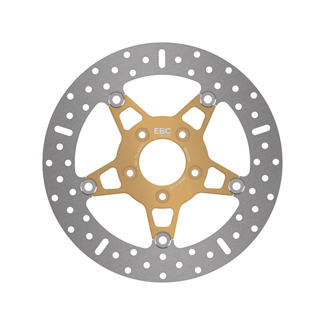 EBC Brake Rotor, Front Left for 00-14 Softail (Excl. Springers); 00-13 XL, XR; 00-05 Dyna; 00- 07 Touring