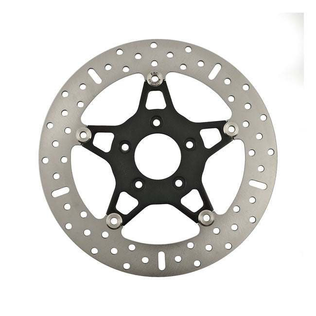 EBC Black Floating Rotor for 00-14 Softail (Excl. Springers); 00-13 XL, XR; 00-05 Dyna; 00- 07 Touring