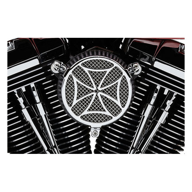 Cobra Naked Air Cleaner Kit Cross for 01-15 Softail; 04-17 Dyna (Excl. 2017 FXDLS); 02-07 Flt/Touring