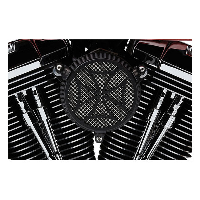 Cobra Naked Air Cleaner Kit Cross for 01-15 Softail; 04-17 Dyna (Excl. 2017 FXDLS); 02-07 Flt/Touring