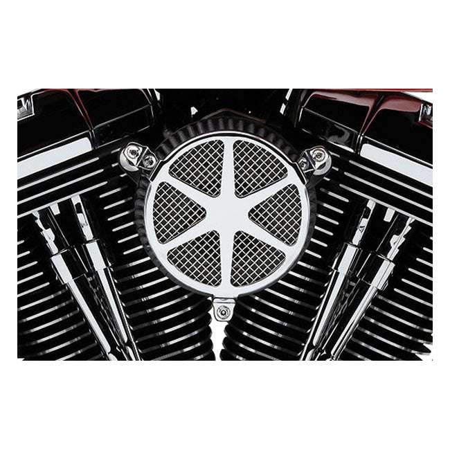 Cobra Naked Air Cleaner Kit Spoke for 01-15 Softail; 04-17 Dyna (Excl. 2017 FXDLS); 02-07 Flt/Touring