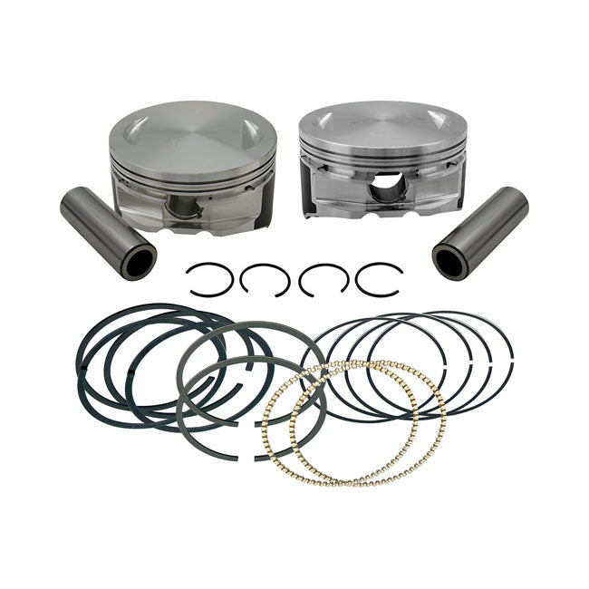 S&S, 111" 4-1/8" Bore Forged Piston Kit. +.010"
