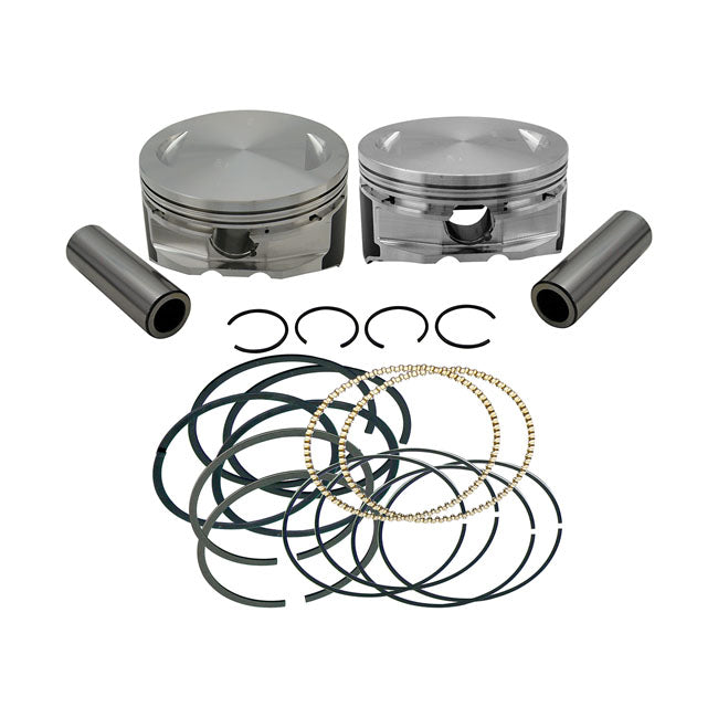 S&S, 111" 4-1/8" Bore Forged Piston Kit. +.020"