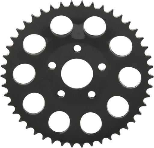 Drag Specialties Sprocket Rear Wheel 46T Dish Gloss Black - Part #12101836 - Hogparts UK