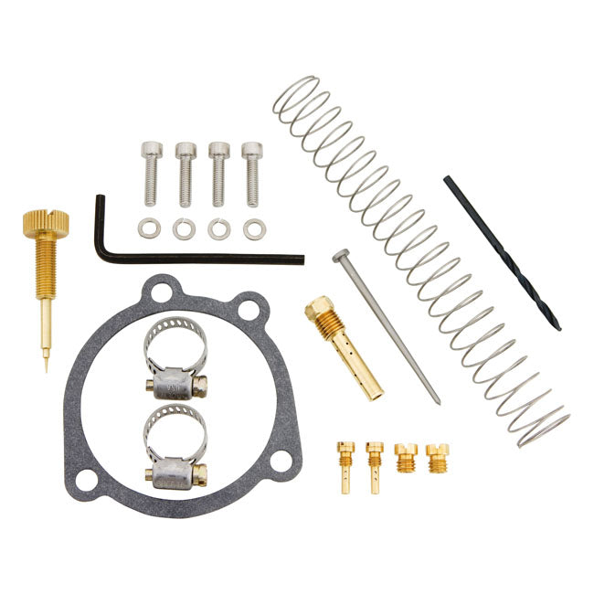 CVP Deluxe Tuners Kit For CV Carb for 90-99 Evo Big Twin