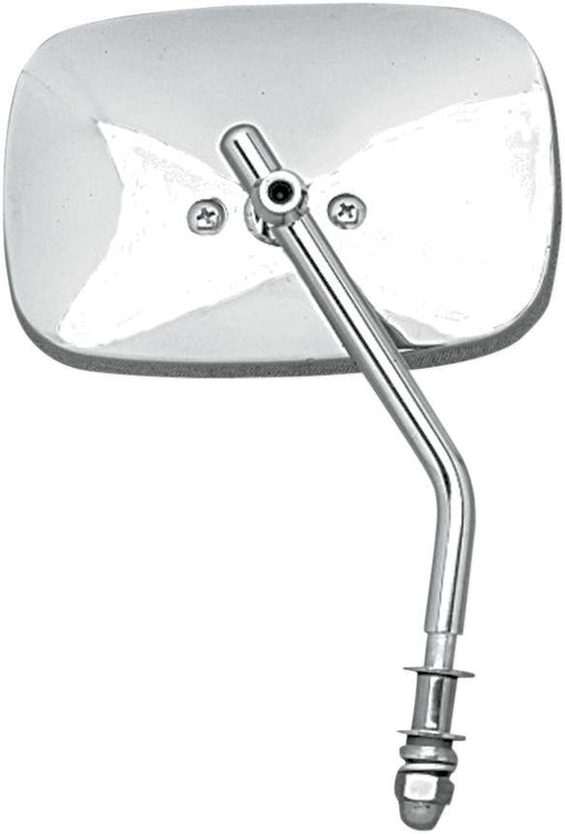 Drag Specialties Mirror Rectangular 3.5"X5" W/ Adjustable Standard Stem Chrome - Part #DS302108 - Hogparts UK
