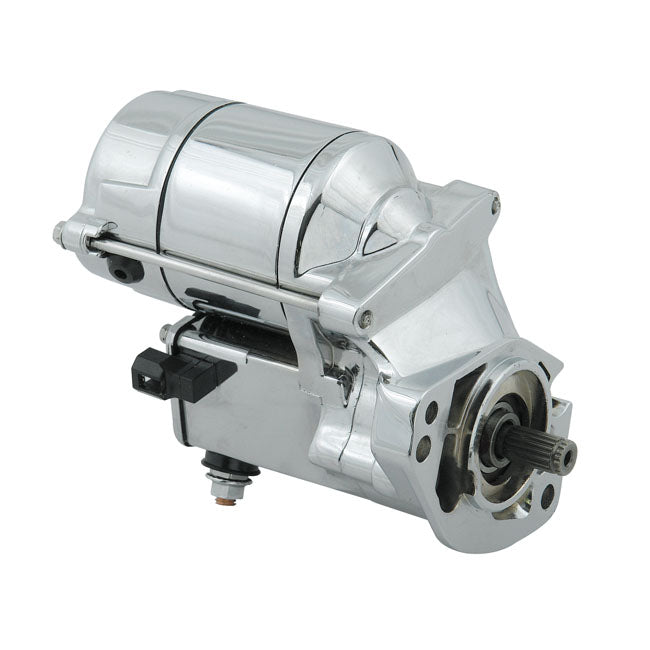 Accel, Ultra Tork Starter Motor, 1.4Kw. Chrome for 94-06 Big Twin (Excl. 2006 Dyna) )