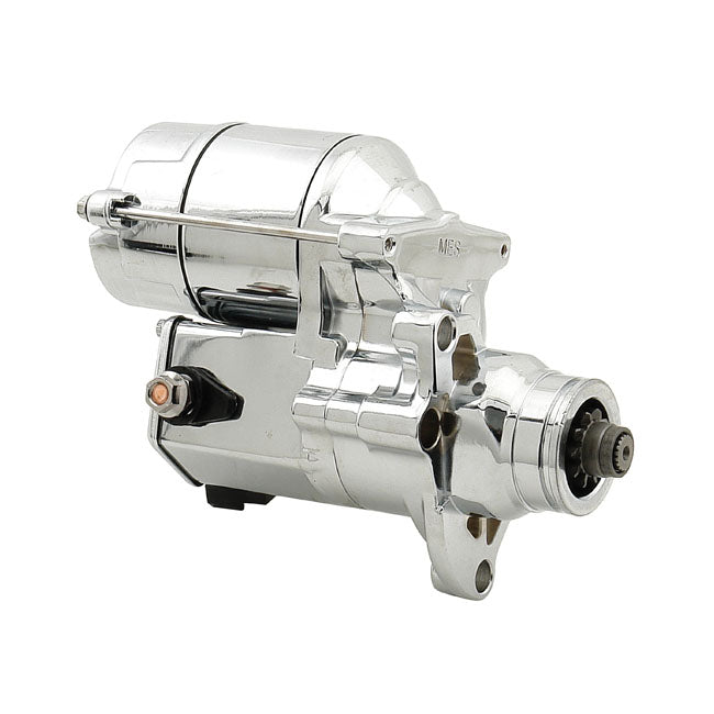Accel, Ultra Tork Starter Motor, 1.4Kw. Chrome for 06-17 Dyna; 07-17 Softail; 07-16 Touring