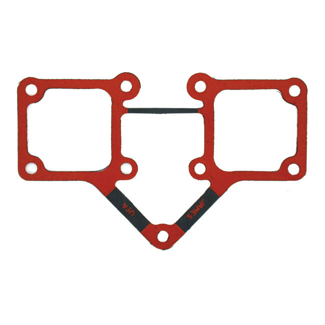 James Rocker Cover Gaskets. Silicone for 66-84 Big Twin