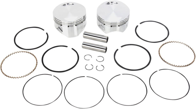 S&S Cycle Piston Kit for S&S Motors - Replacement for Harley-Davidson Touring, Softail, Dyna & FXR 1984-1999