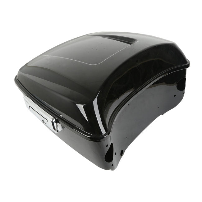 Motorcycle Storehouse Low Profile Tour Pack Trunk. Black for 14-20 Street Glide, Road King