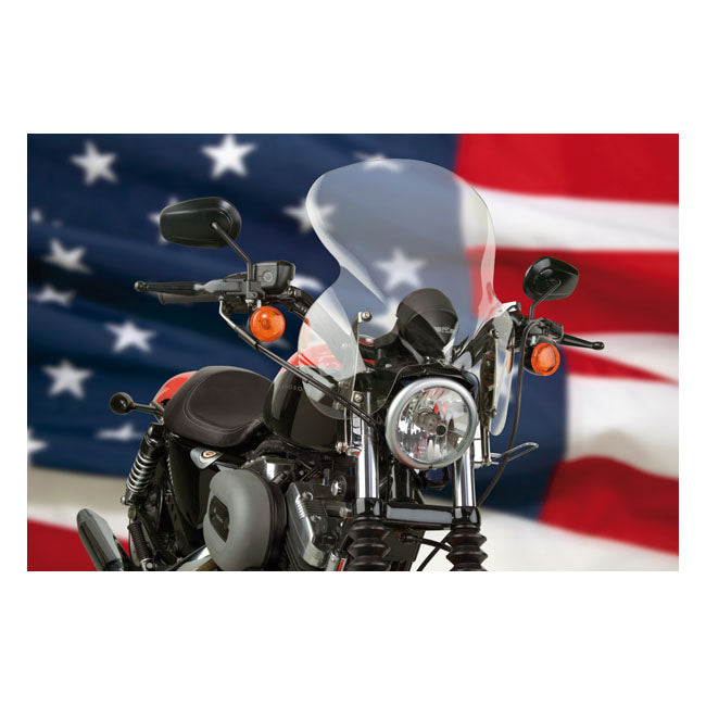 National Cycle Stinger Windshield for 88-20 XL (Excl. XL1200Cx/T/X/Xs; 11-Up XL883L, 1200C); 91-05Dyna (Excl. FXDWG, FXdxt)