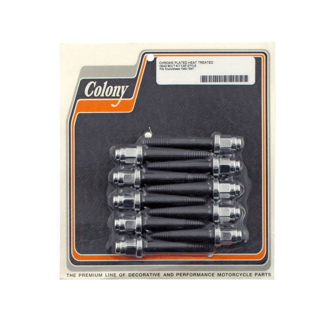Colony Head Bolt Kit for 40-47 Knucklehead