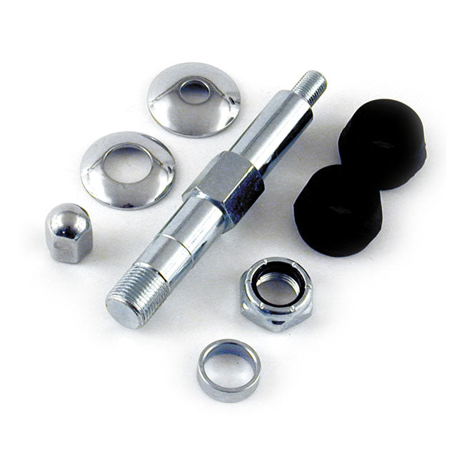 Motorcycle Storehouse Upper Shock Stud Kit Zinc for 58-66 FL