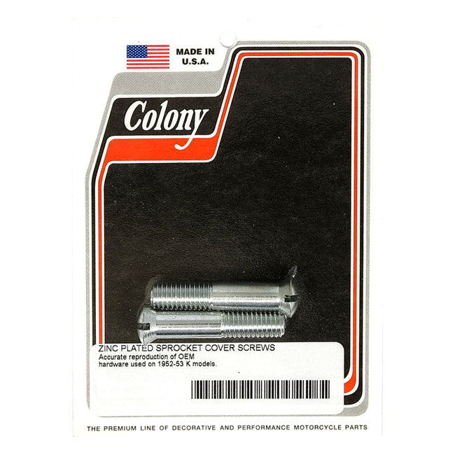 Colony Sprocket Cover Mount Kit, Oem Style for 52-53 K Model