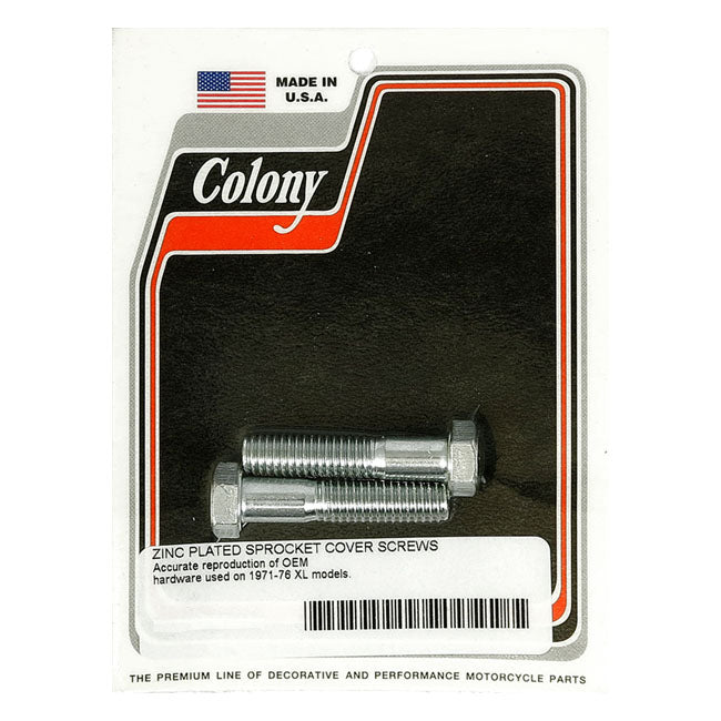 Colony Sprocket Cover Mount Kit, Oem Style for 71-76 XL