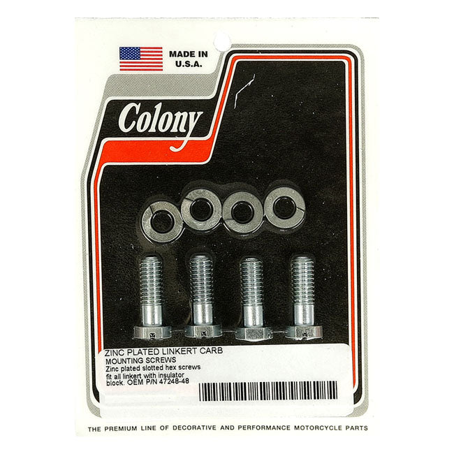 Colony Linkert Carb Mount Screws