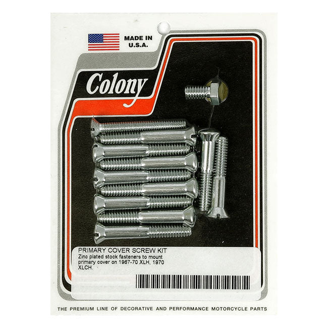 Colony Primary Mount Kit Allen Head, Zinc for 67-70 XLH; 1970 XLCH