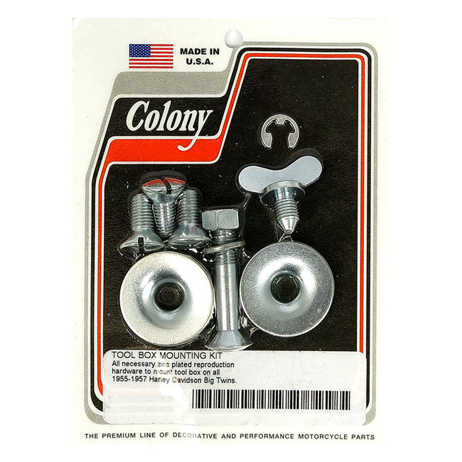 Colony Toolbox Mount Kit for 55-57 Big Twin